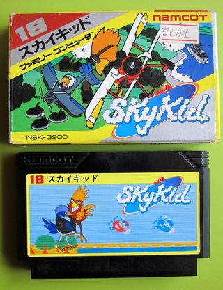 Sky Kid FAMICOM (J) con caja. Namcot NES