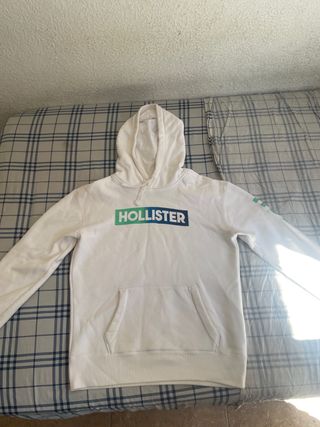 Sudadera Hollister blanca