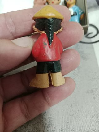 5 Muñecos Barro Japoneses