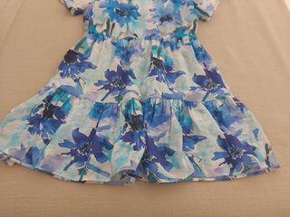 Vestido azul y blanco - verano