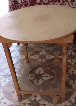 Mesa camilla madera