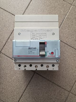 Interruttore magnetotermico Megatiker MS160