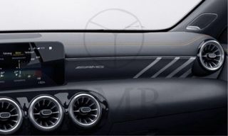 Adesivo Decalcomania cruscotto Mercedes Benz AMG
