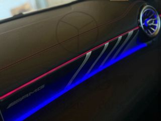 Adesivo Decalcomania cruscotto Mercedes Benz AMG