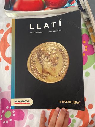 Llibre de Llatí 1r Batxillerat. 