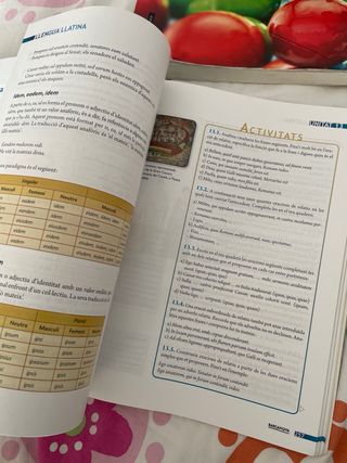 Llibre de Llatí 1r Batxillerat. 