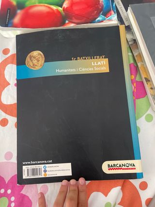 Llibre de Llatí 1r Batxillerat. 