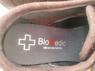 Zapatos Biomedic Marrón - Velcro