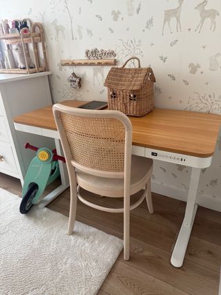 Silla Ratán-Madera: Cómoda y Resistente