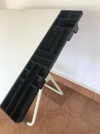 Mesa dibujo técnica blanca