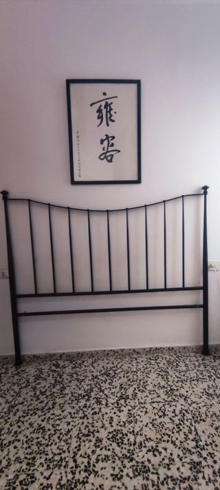 CABECERO DE CAMA PEÑA VARGAS - Negro de Forja