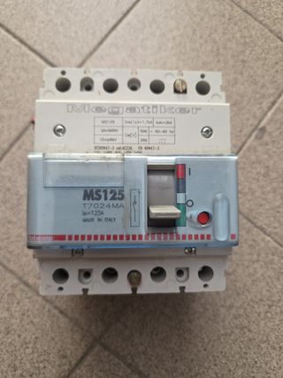 Interruttore magnetotermico Megatiker MS125 125A