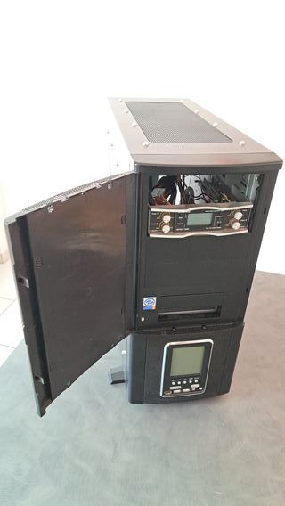 Case PC Atrix midi tower modding led