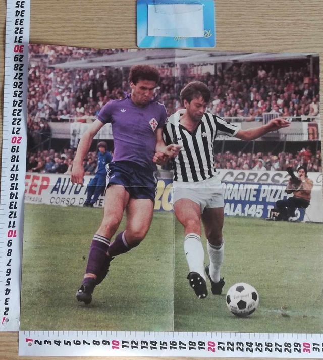 Mini poster Juventus - Fiorentina Serie A 1980/81