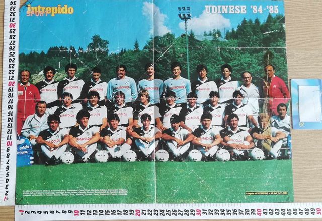Mini poster Juventus - Fiorentina Serie A 1980/81