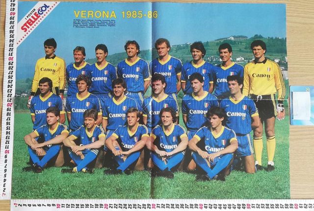 Mini poster Juventus - Fiorentina Serie A 1980/81