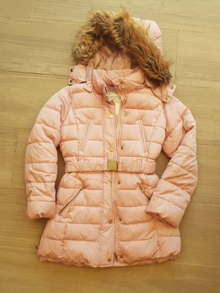 Abrigo niña talla 12, marca Bass 10 