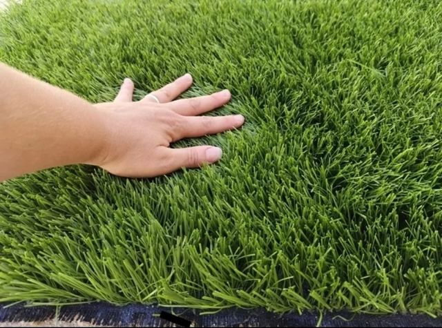 Cesped artificial reciclado