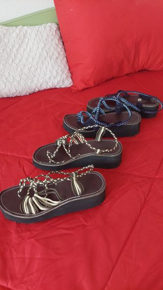 Sandalias hawaianas plataforma