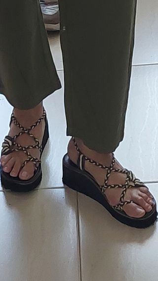 Sandalias hawaianas plataforma