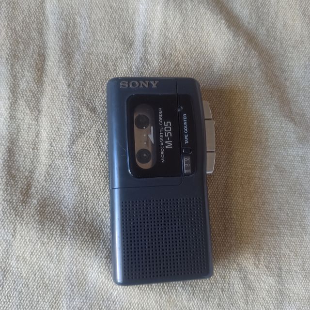 Sony M-505 Microcasete-Grabador