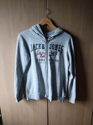 Sudadera gris Jack & Jones