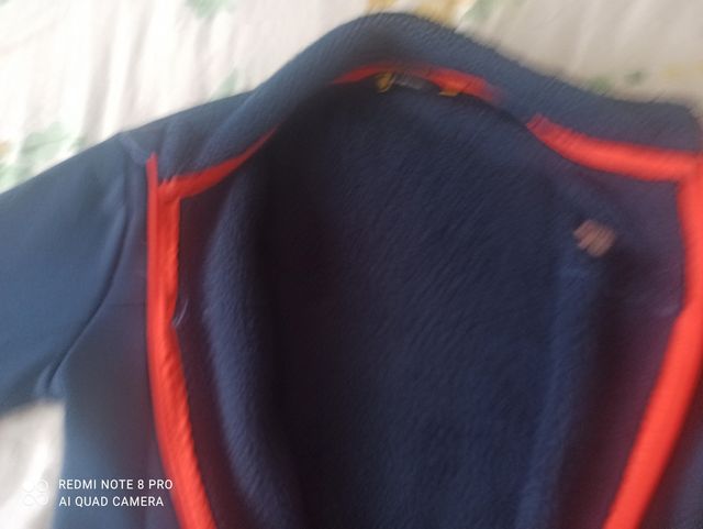 Chaqueta niño borrego azul marino