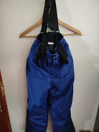 Pantalones esquí niño azul