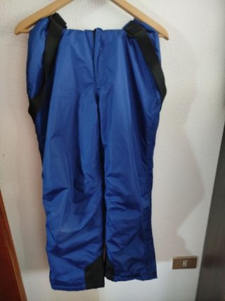 Pantalones esquí niño azul
