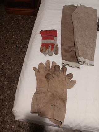 Ropa protección soldador