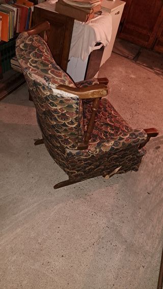 Poltrona Pizzetti reclinabile dondolo