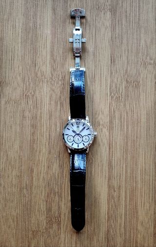 Reloj Maestro - Negro y Plata