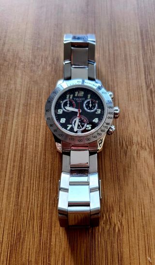 Reloj Maestro - Negro y Plata