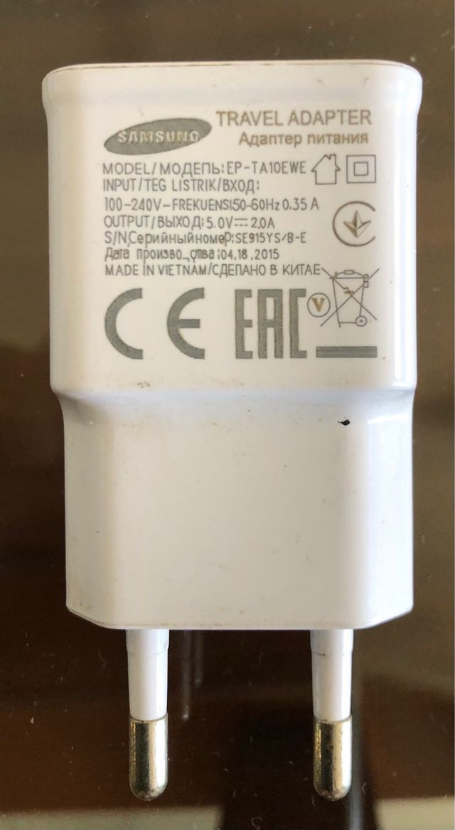 Cargador Samsung original