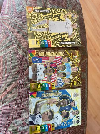 Cromos FIFA: Valverde, Invincible & Champions