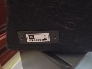Subwoofer JBL negro