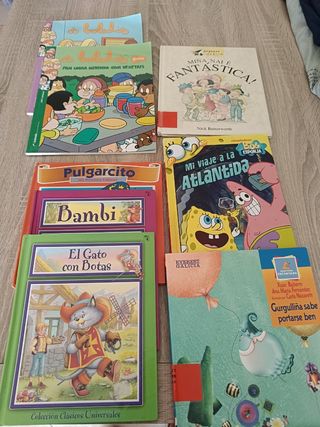 8 Libros infantiles.