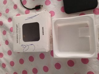 Cargador inalámbrico Samsung