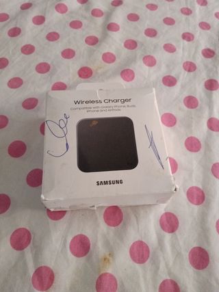 Cargador inalámbrico Samsung