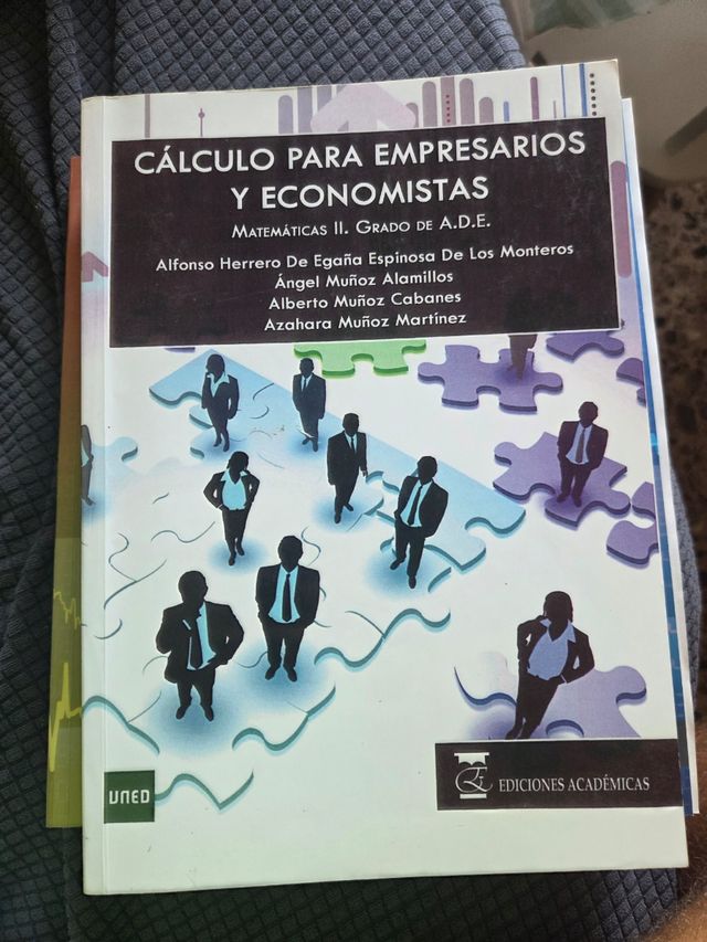 Cálculo para empresarios y economistas. matemát...