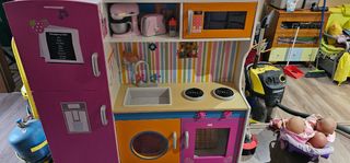Cocina juguete infantil de madera