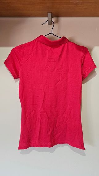 Polo roja mujer