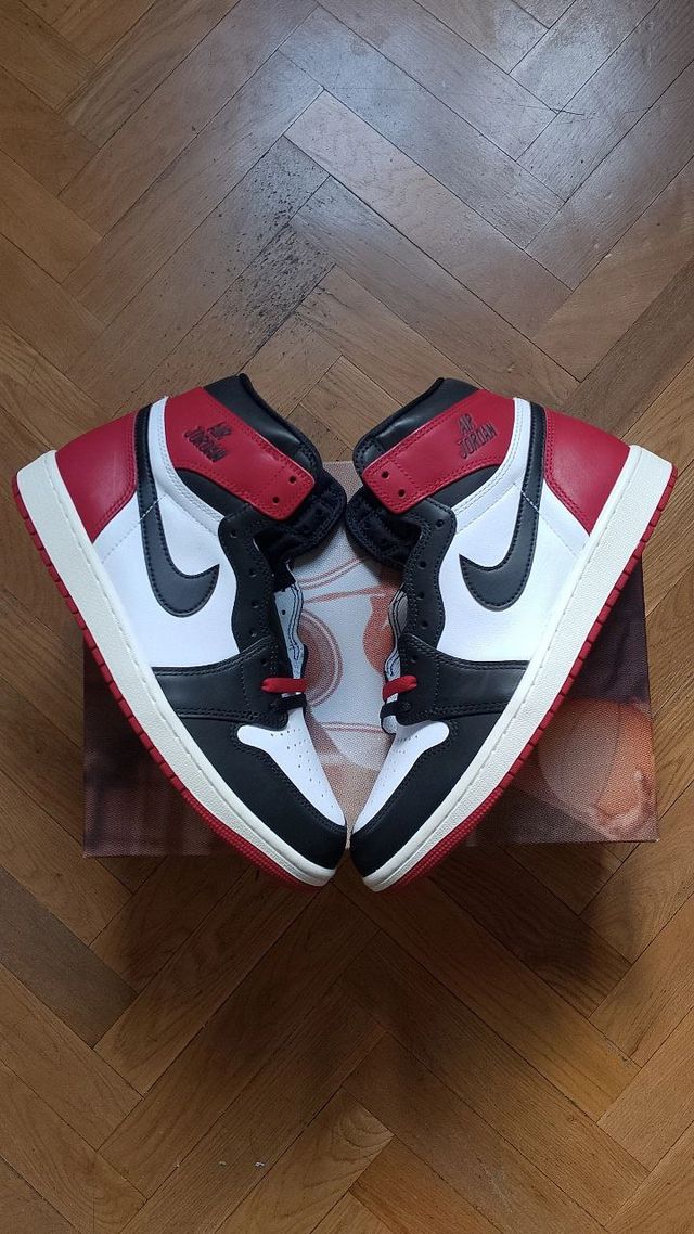 Jordan 1 Retro High OG Black Toe Reimagined T.43