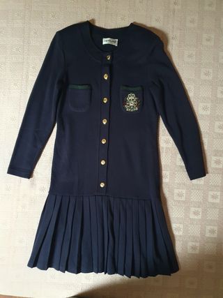 Abito Capriccioli blu scuro vintage