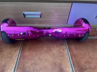 Hoverboard rosa + mochila + cargador