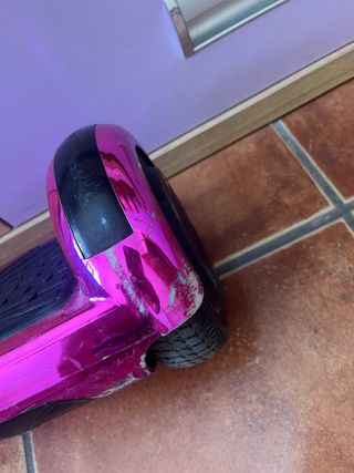Hoverboard rosa + mochila + cargador
