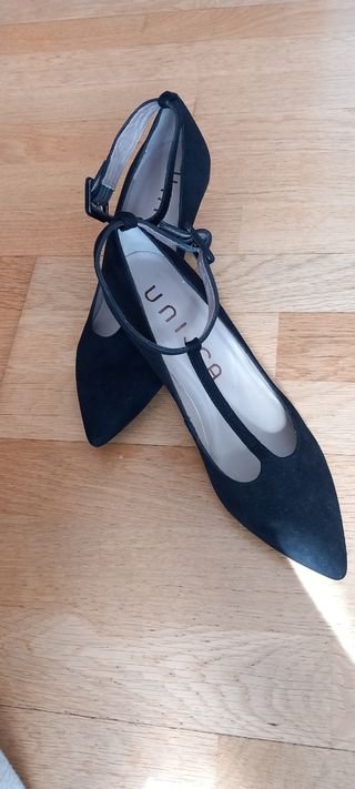 Unisa - Zapatos negros ante 39