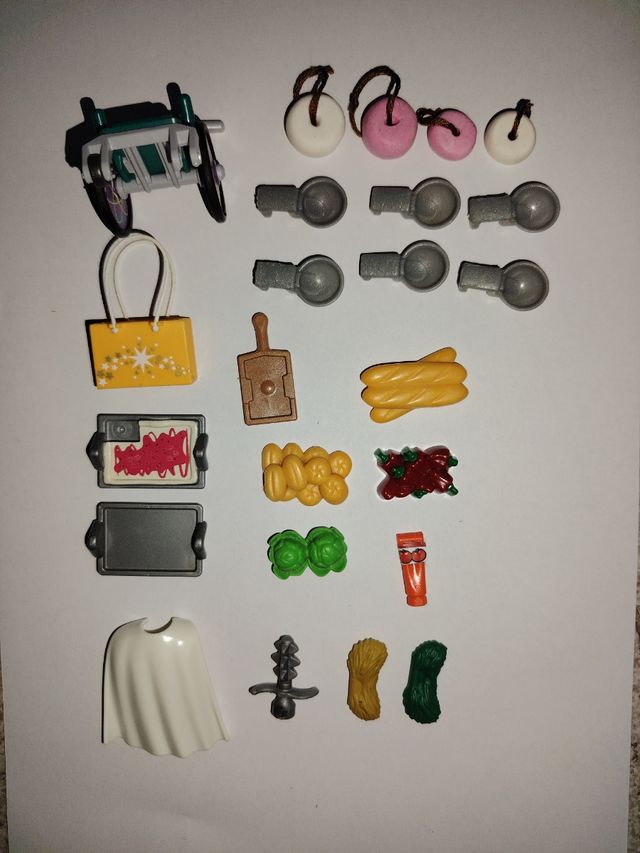 Accessori Playmobil: carrello e cucina