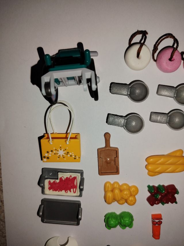 Accessori Playmobil: carrello e cucina