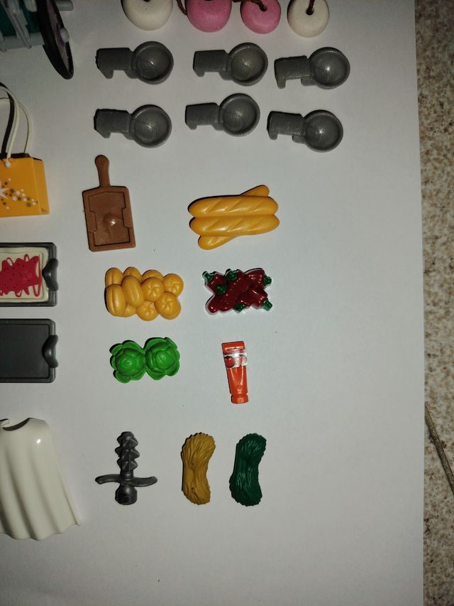 Accessori Playmobil: carrello e cucina